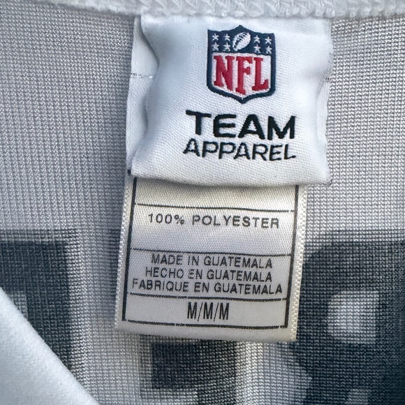 NFL Team Apparel New Orleans Saints Drew Brees #9 Black & White Football Jersey - Picture 7 of 8